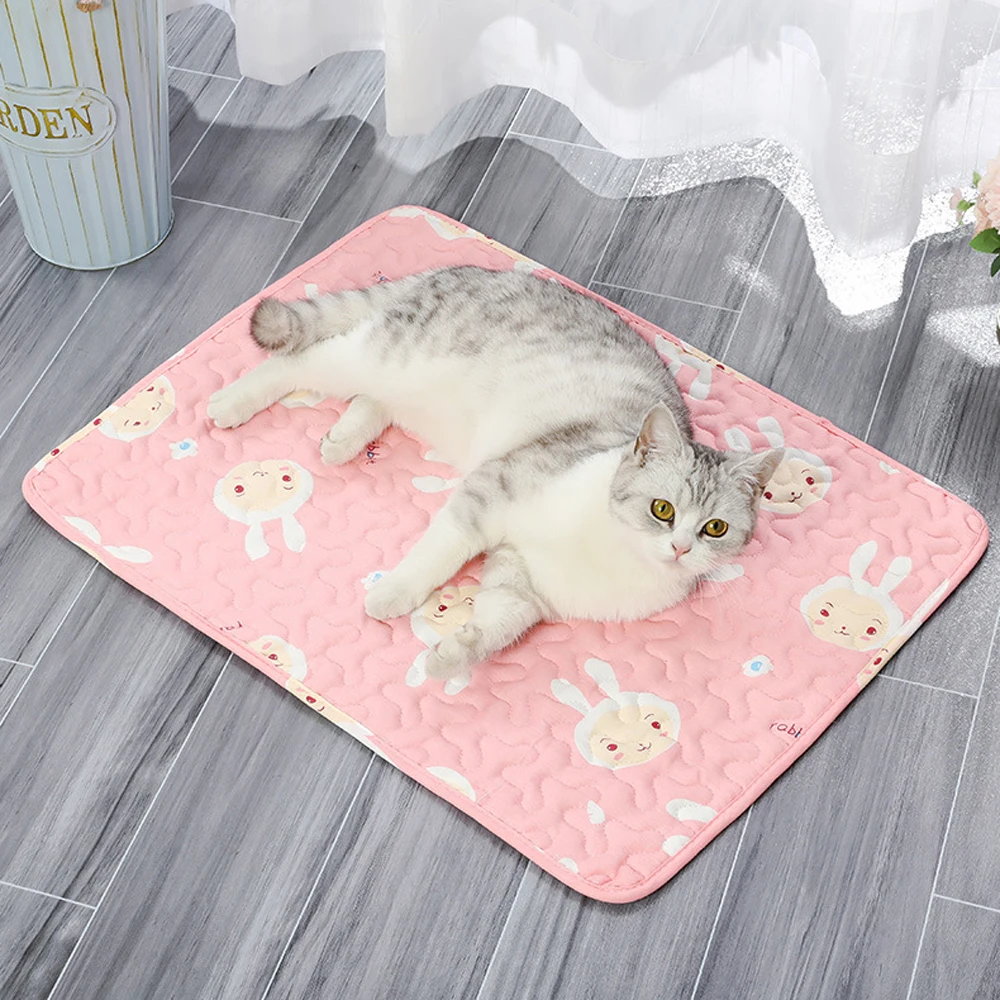 Moisture Proof Pet Dog Floor Mat Cooling Sofa Cushion Skin Friendly